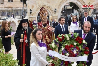 تنديداً بالمجازر بحق الأرمن التي ارتكبتها تركيا.. صلوات وقداديس وقرع أجراس في الكنائس الأرمنية في سورية في الذكرى 105