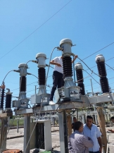 صيانة عامة في محطة تحويل غزل جبلة 66 / 20 ك.ف حيث تم اختبار محولات التيار واختبار دارة التيار والحمايات بشكل كامل.