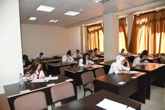 معاون وزير السياحة المهندس نضال ماشفج يتفقد سير العملية الامتحانية في مركز دمر للتدريب السياحي والفندقي لطلاب السنة الأولى