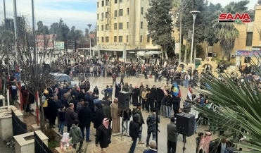 الحسكة.. وقفة احتجاجية على قطع المحتل التركي لمياه الشرب مجدداً ورفضاً لانتهاكات ميليشيا قسد