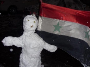 ثلوج الخير تكسي سوريا بالأبيض  وتبشر بموسم واعد 