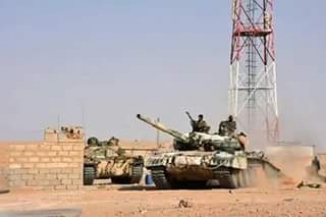 الجيش السوري من داخل بلدة كباجب بعد تحريرها