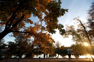 ألوان الخريف الرائعة 