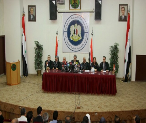 اللجنة القضائية العليا للانتخابات تعلن نتائج انتخابات مجلس الشعب للدور التشريعي الثاني بنسبة مشاركة بلغت 56ر57 بالمئة  