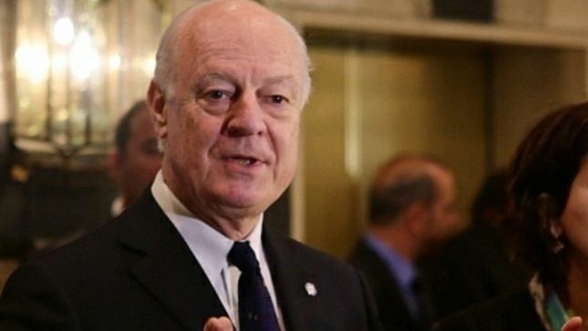 دي ميستورا: الوقت لم ينضج بعد لتحديد موعد رسمي للمحادثات السورية في جنيف  