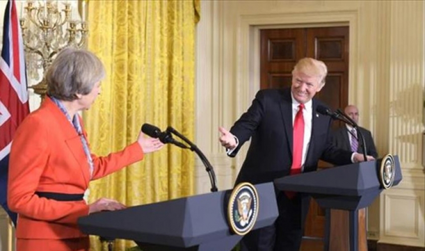 قررا بدء محادثات تجارية بين واشنطن ولندن .. 