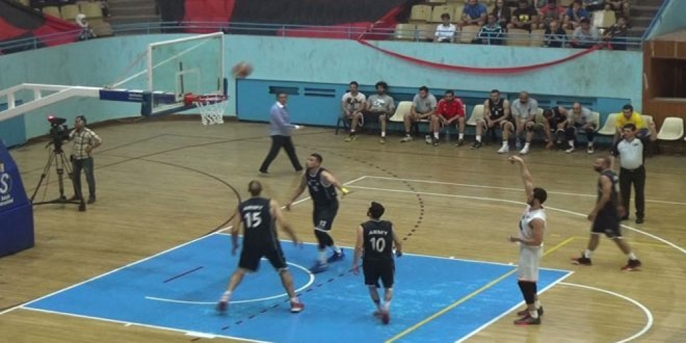 الجيش يفوز على الوحدة في المباراة الرابعة من الدور النهائي لبطولة دوري كرة السلة