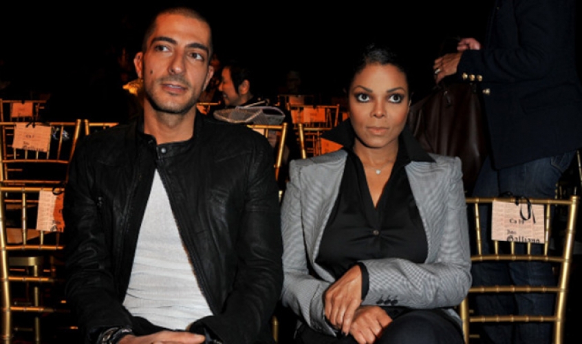 المغنية جانيت جاكسون تنفصل عن زوجها القطري