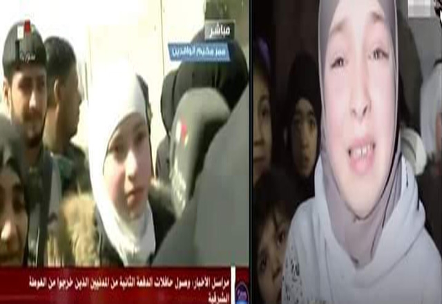  الجيش السوري ينقذ الطفلة التي شغلت الاعلام الغربي