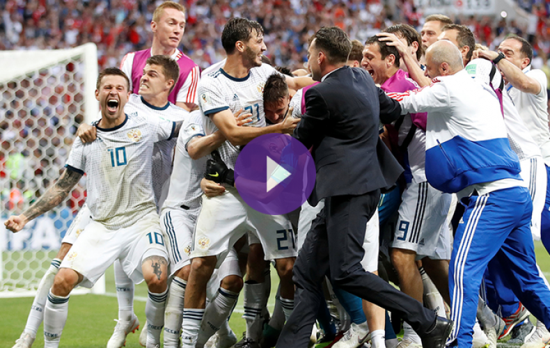 ملخص مباراة اسبانيا وروسيا في ثمن نهائي كأس العالم