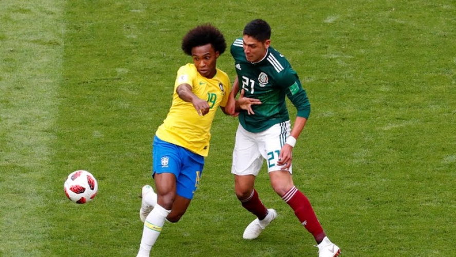 بالفيديو .. ملخص مباراة البرازيل و المكسيك