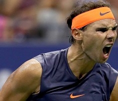 نادال يبلغ قبل نهائي أمريكا المفتوحة بعد نجاته من اختبار تيم
