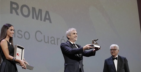 الفيلم المكسيكي «روما» يحصد جائزة الأسد الذهبي في مهرجان فينيسيا
