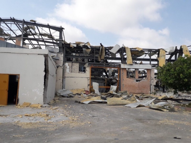 بالصور تعرف على الهدف الذي قصفه العدو الصهيوني في اللاذقية