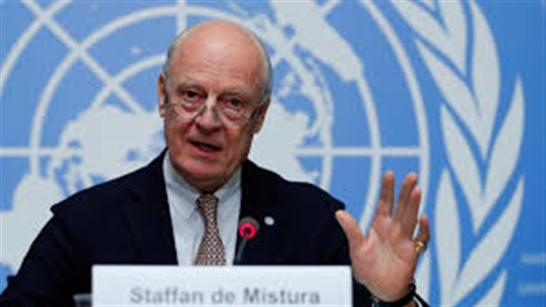 دي ميستورا يجري مشاورات مع دول 