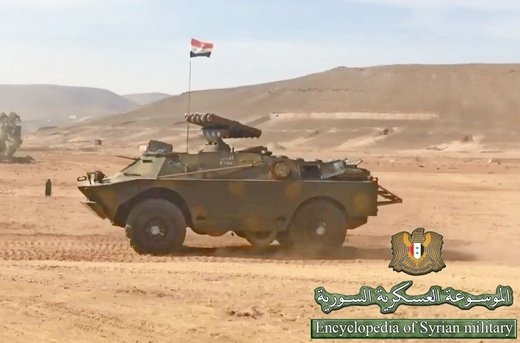  رصد مدرعات صيد الميركافا في مع وحدات عسكرية سورية - تعرف عليها