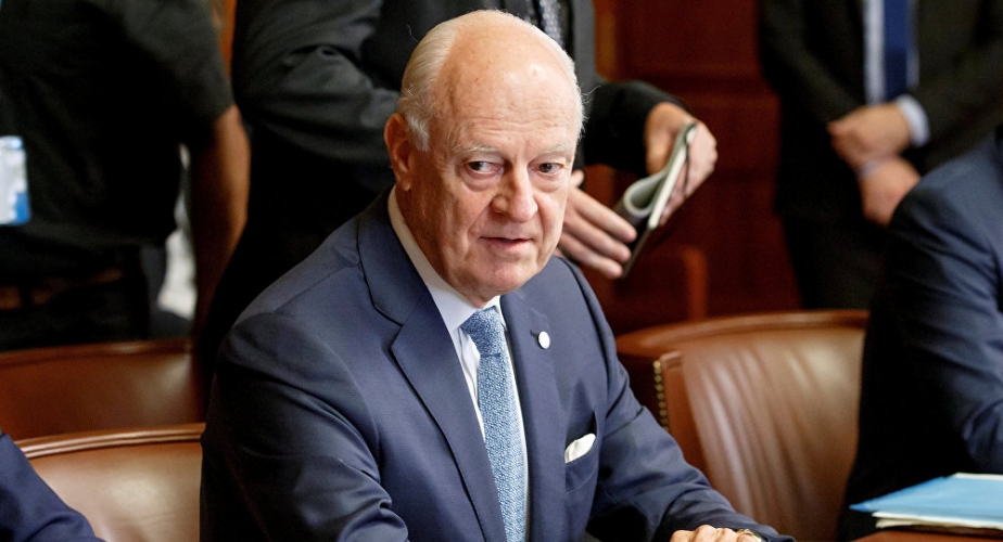 دي ميستورا يحدد موعد عقد أول اجتماع للجنة الدستورية في سوريا