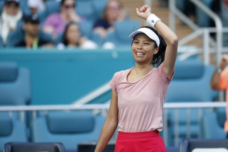 لاعبة تايوانية تفجر مفاجأة كبيرة في دورة ميامي
