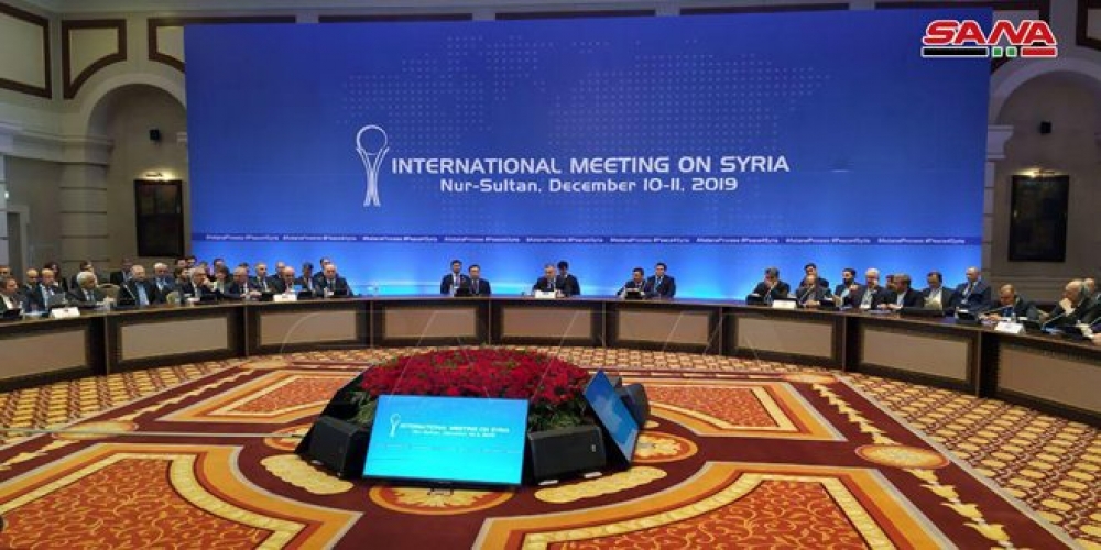 البيان الختامي للجولة 14 من محادثات أستانا.. الالتزام القوي بسيادة سورية ووحدة وسلامة أراضيها