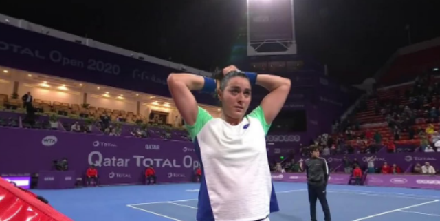 أنس جابر تثأر من بليسكوفا وتقصيها من بطولة قطر للتنس