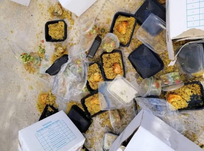 فتح تحقيق حول رمي المحجور عليهم للطعام في مركز الحجر الصحي بالمدينة الجامعية بدمشق