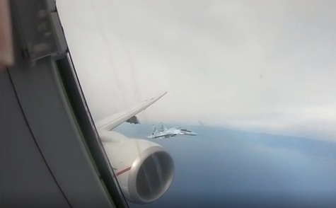 بالفيديو .. اعتراض روسي 