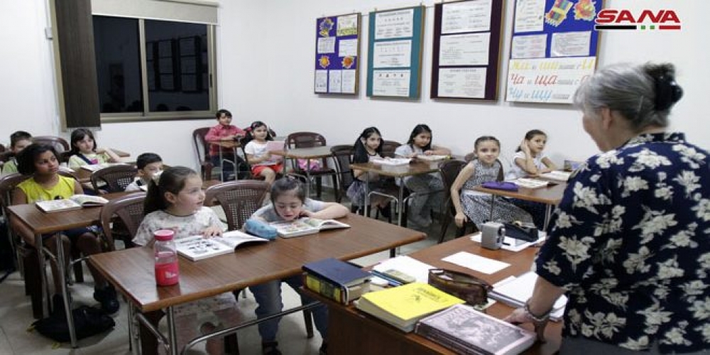 بعد توقفه خلال سنوات الحرب الإرهابية… المركز الثقافي الروسي بدمشق يفتتح دورات اللغة الروسية   