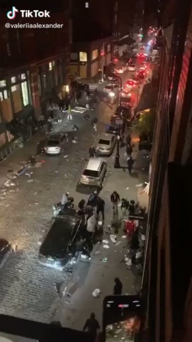 فيديو .. ماذا يحدث في نيويورك هل خرجت عن سيطرة النظام الامريكي ..؟؟