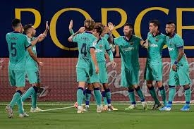 برشلونة يقدم افضل عروضه ويتغلب على فياريال في الدوري الإسباني