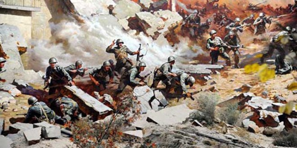 الجيش العربي السوري يحتفل بالذكرى السابعة والأربعين لحرب تشرين التحريرية