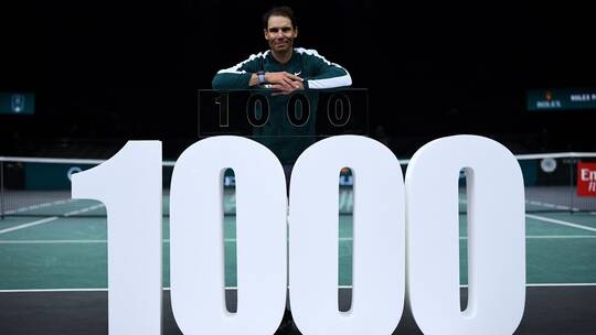 الفوز الـ1000 لنادال خلال مسيرته