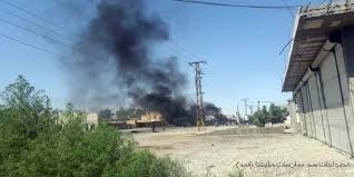 هجمات توقع إصابات في صفوف ميليشيا الإحتلال الأمريكي بدير الزور