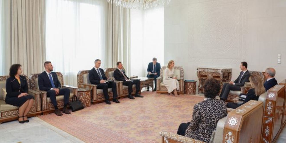 الرئيس الأسد يستقبل مفوضة الرئيس الروسي لحقوق الأطفال واللقاء يتناول قضية مخيمي الهول والروج