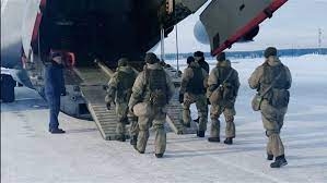 القوات الروسية تصل تباعا إلى كازاخستان