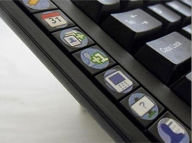 لوحة مفاتيح خاصة بمدمني 