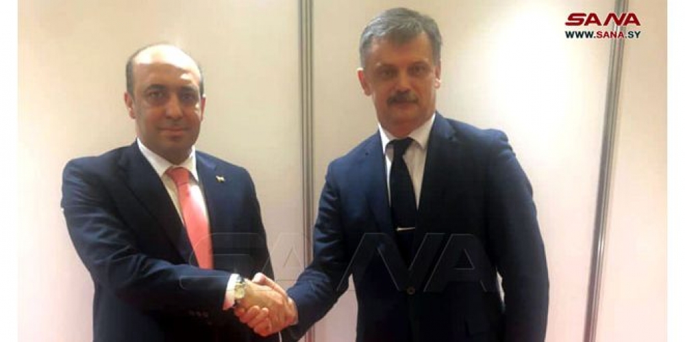 مباحثات سورية بيلاروسية لتطوير التعاون السياحي والرياضي