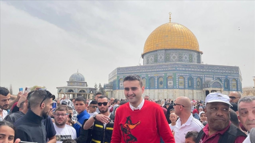 / الشيف بوراك / في المسجد الأقصى... إليكم السبب...!!!