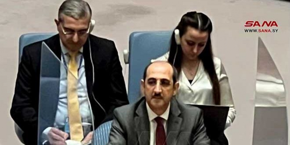 سورية تدعو لـ مساءلة الدول التي مكنت الإرهابيين من حيازة واستخدام أسلحة ومواد كيميائية سامة