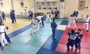 بعثة منتخبنا الوطني بالجودو تغادر للمشاركة بدورة السلام الدولية في العراق