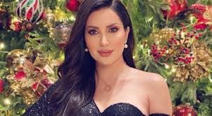 الفنانة /نسرين طافش / تشارك الجمهور صورها الأولى مع زوجها