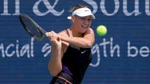 تأهل الأميركية / أماندا أنيسيموفا / إلى الدور الثاني من بطولة سينسيناتي للتنس