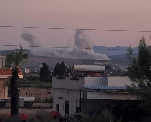 إصابة مدنيين اثنين وخسائر مادية جراء عدوان إسرائيلي على مدينتي حماه وطرطوس