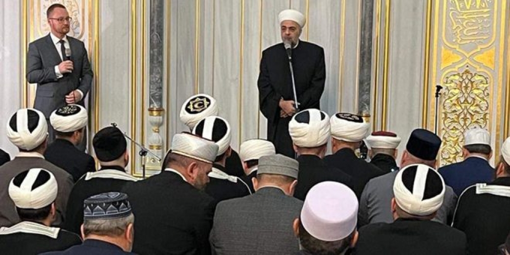 وزير أوقاف سورية يلقي خطبة الجمعة بجامع موسكو الكبير: سورية وروسيا تدافعان عن حقوقهما المشروعة