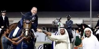 فرسان سورية يتصدرون جولات /الباهية لقفز الحواجز/ في أبو ظبي