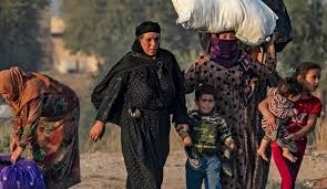 نتيجة العدوان التركي المستمر...نزوح معظم أبناء بلدة أبو راسين بريف الحسكة  