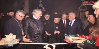 افتتاح مغارة وغرف للتعليم في كنيسة مار إلياس للروم الكاثوليك بحماة