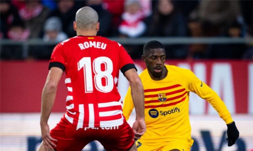 برشلونة يهزم مضيفه جيرونا بهدف نظيف