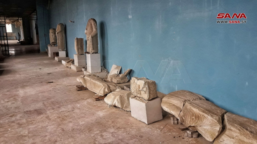 مديرية آثار تدمر تنهي الدراسة اللازمة لترميم وإعادة تأهيل متحف تدمر الوطني