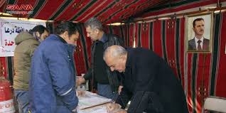 مبادرة (كورال تناغم) في درعا تسير سيارة مساعدات لمتضرري الزلزال في حلب