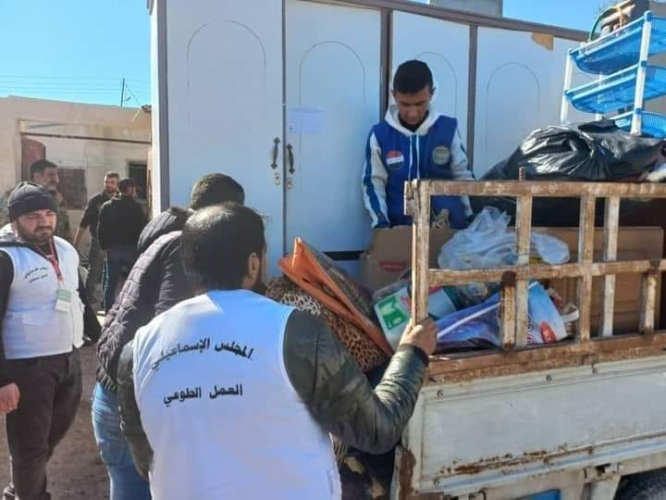 مجلس مدينة سلمية يطلب إخلاء 7 أبنية متضررة في المدينة